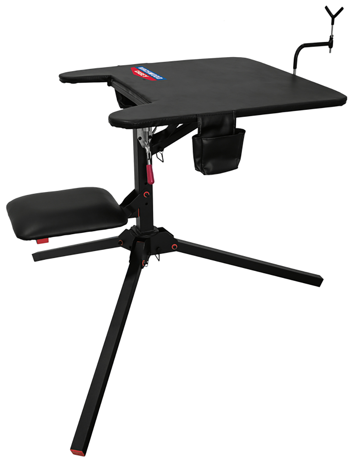 Birchwood Casey Swivel Action Shooting Bench Black Steel