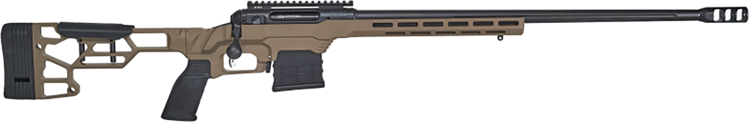 Savage 110 Precision 300 PRC, Matte Black Rec/Barrel, Flat Dark Earth