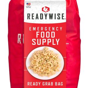 ReadyWise 7 Day Emergency Grab Bag 60 Servings, 10 Mylar Pouches, 13