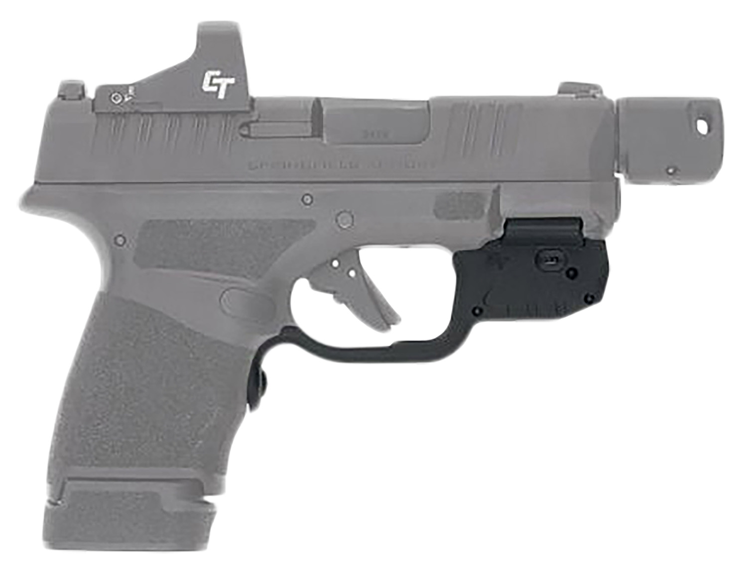 Crimson Trace Laserguard Springfield Hellcat, Red Laser Black Polymer