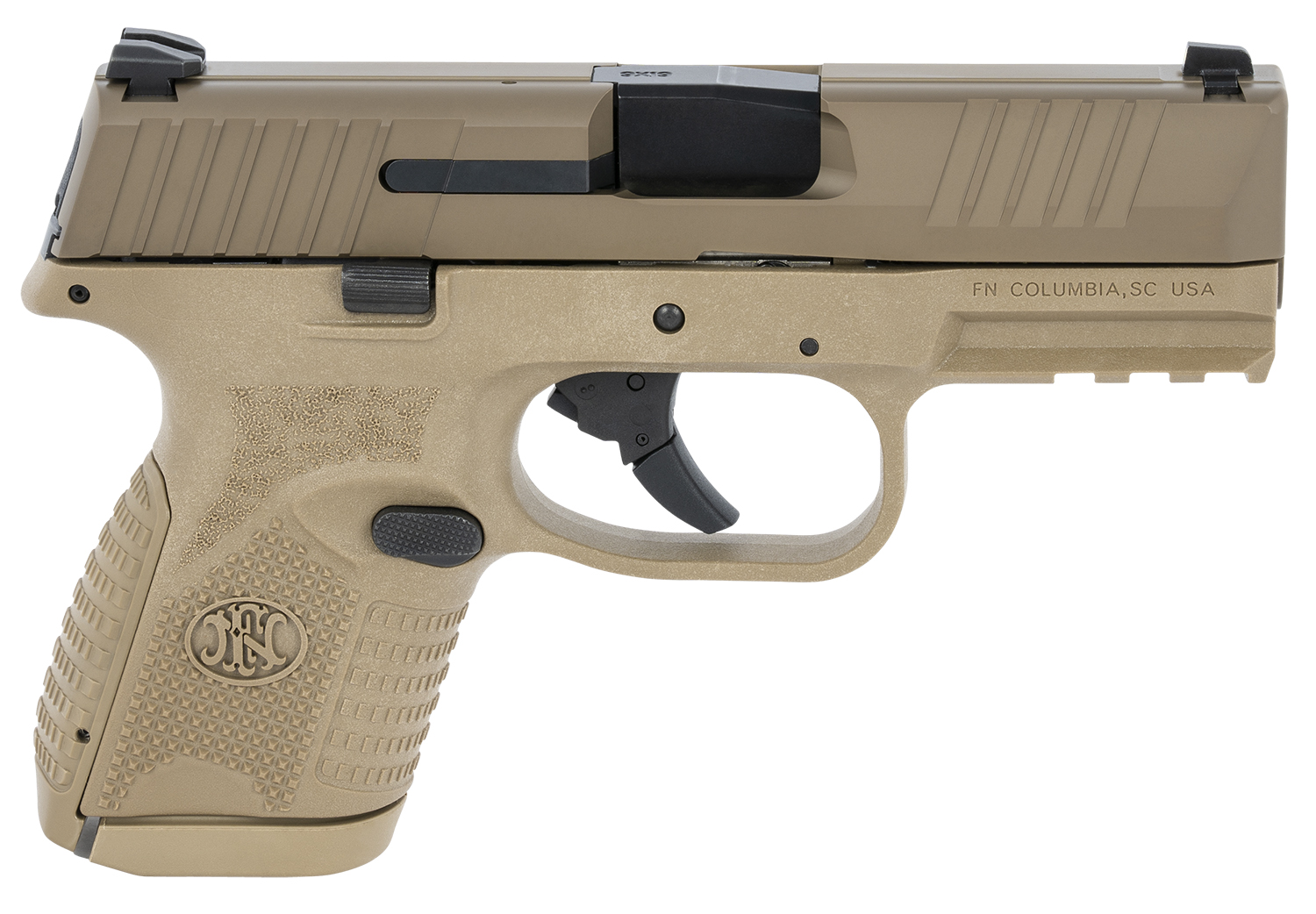 FN 509 Compact 9mm Pistol, 10+1 3.70"