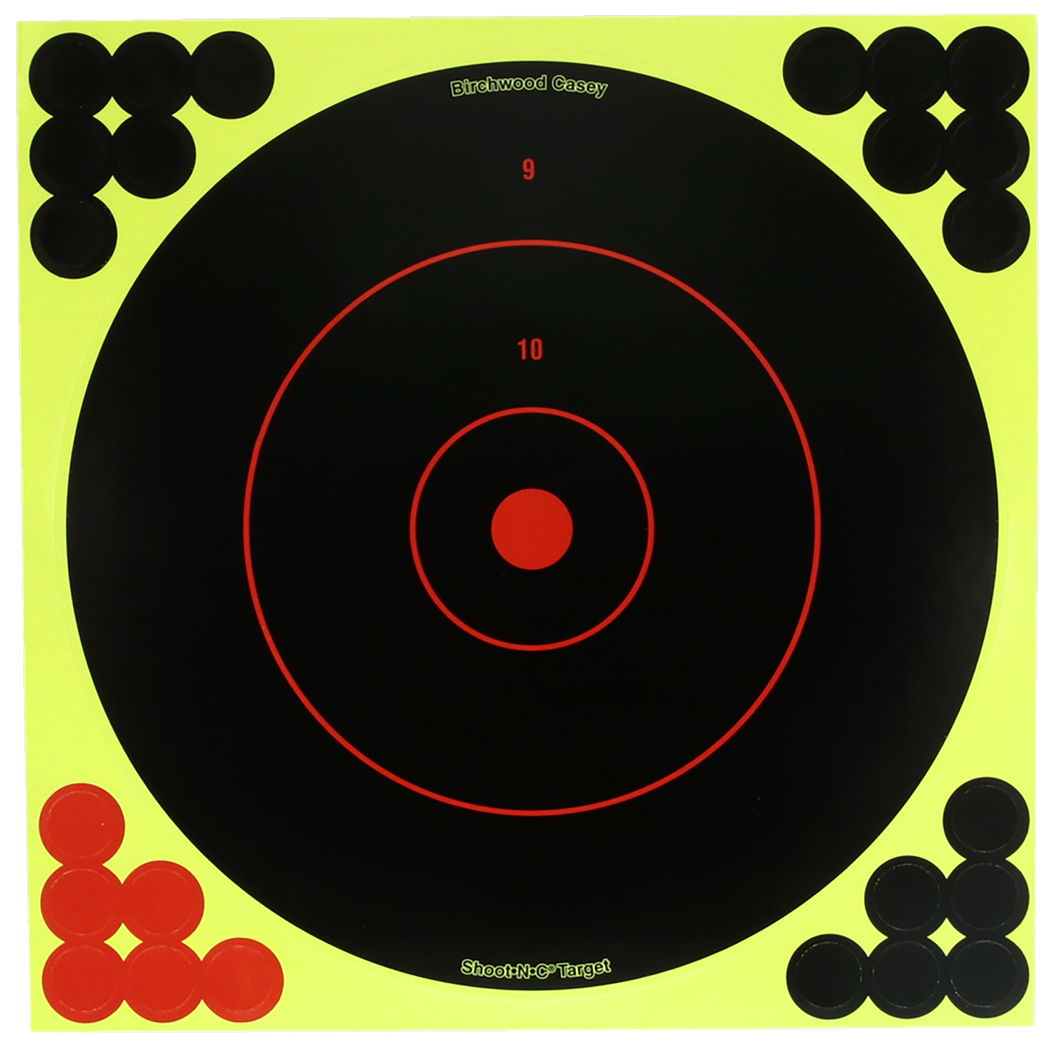 Birchwood Casey Target Dispenser Adhesive Paper 12" Bullseye Includes