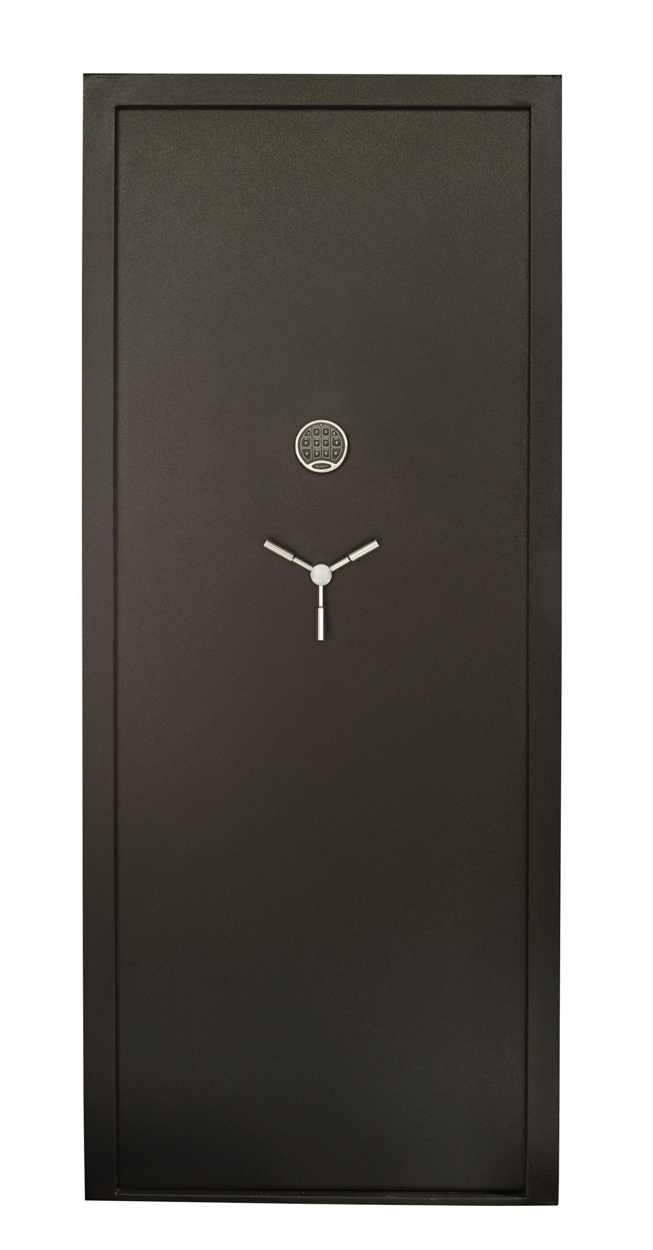 SnapSafe Vault Door In-Swing Black 12 Gauge Steel 32.80"W x 81"H