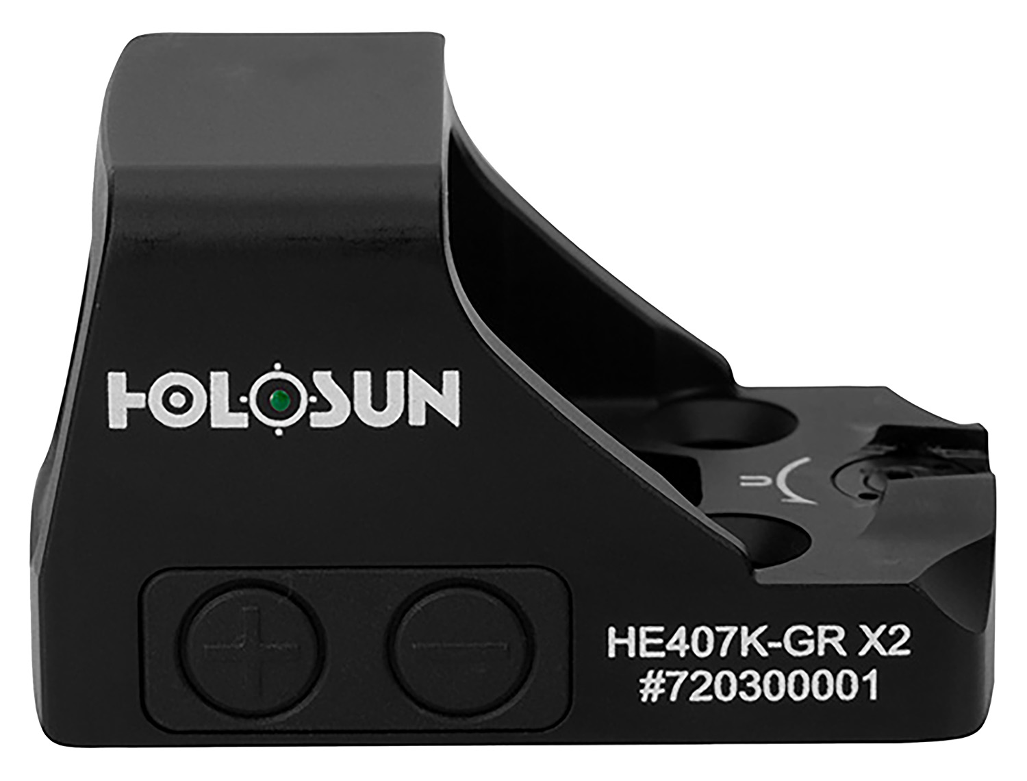 Holosun 407 Black Red Dot, 6 MOA