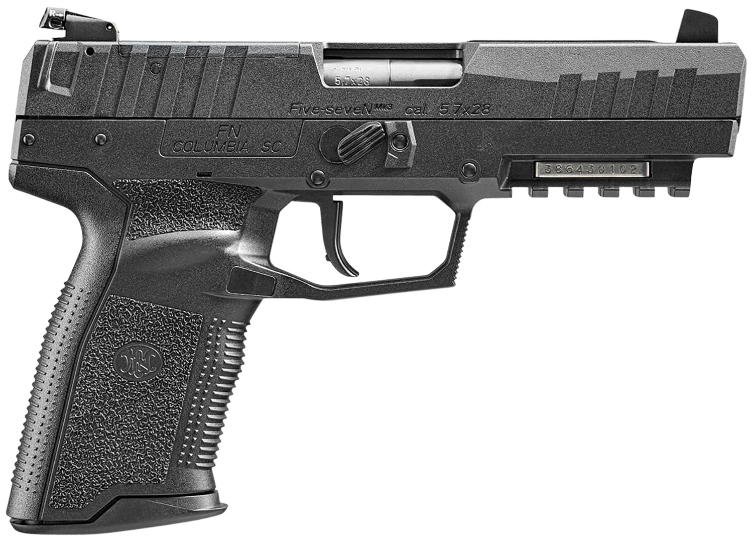 FN Five-seveN MRD 5.7x28mm Black Steel Barrel, Black Optic