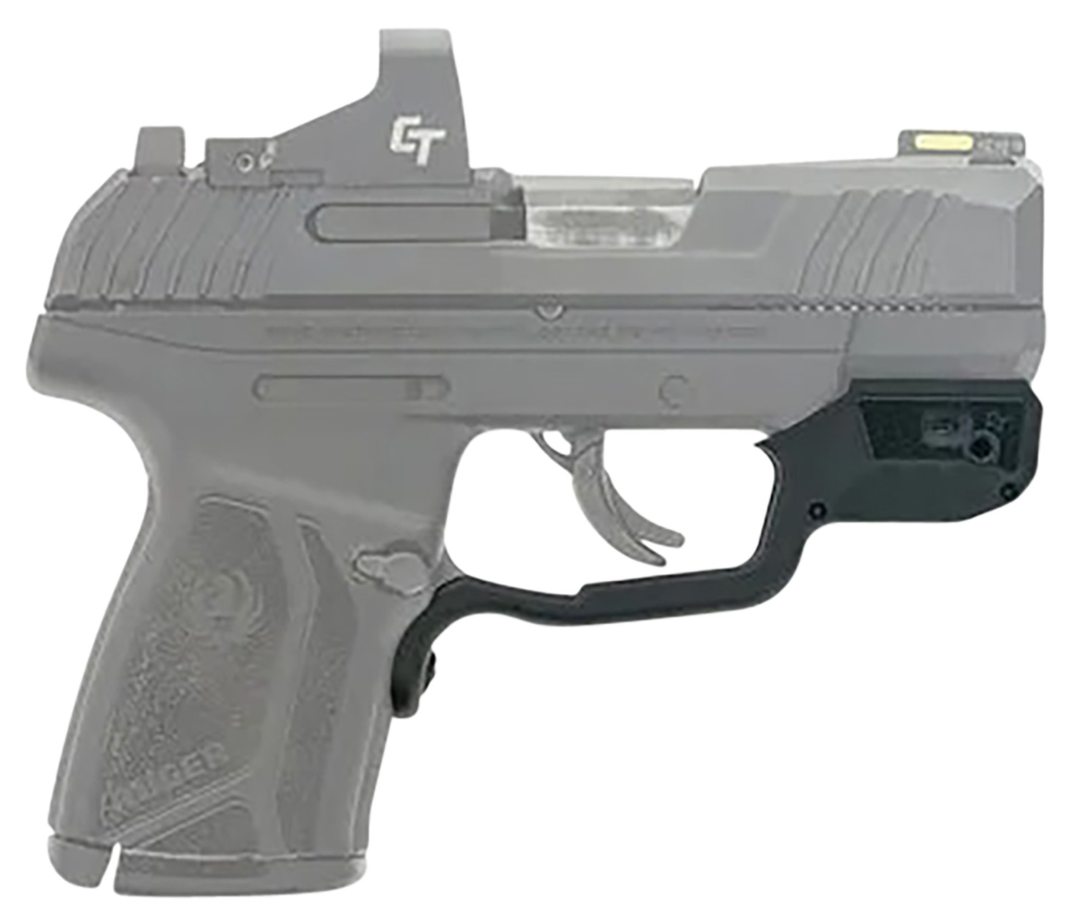 Crimson Trace Laserguard Ruger MAX-9, Red Laser Black Polymer