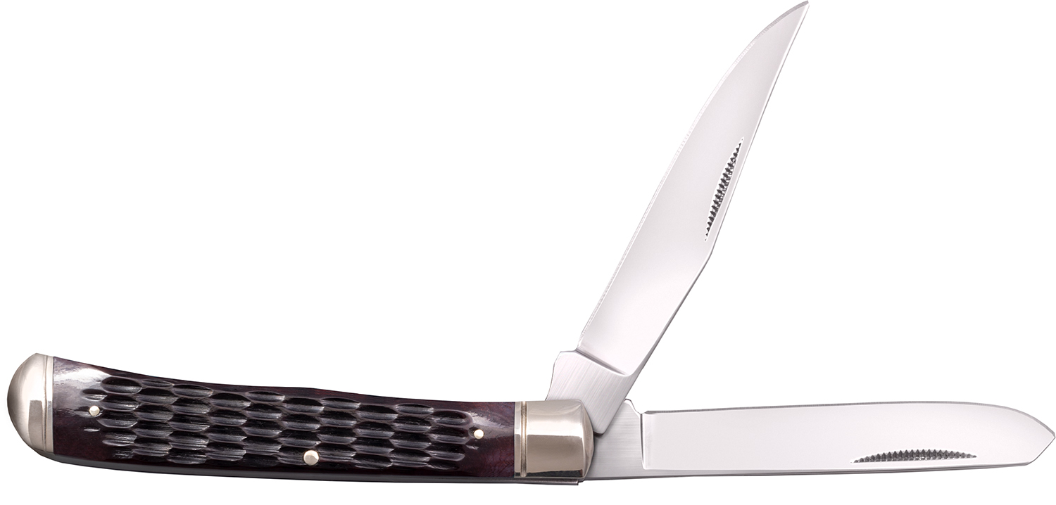 Cold Steel CSFLTRPRJ Trapper Folding Knife, 3" 8Cr13MoV