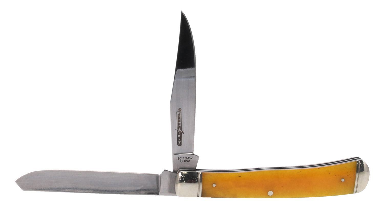 Cold Steel CSFLTRPRY Trapper Folding Knife, 3" 8Cr13MoV