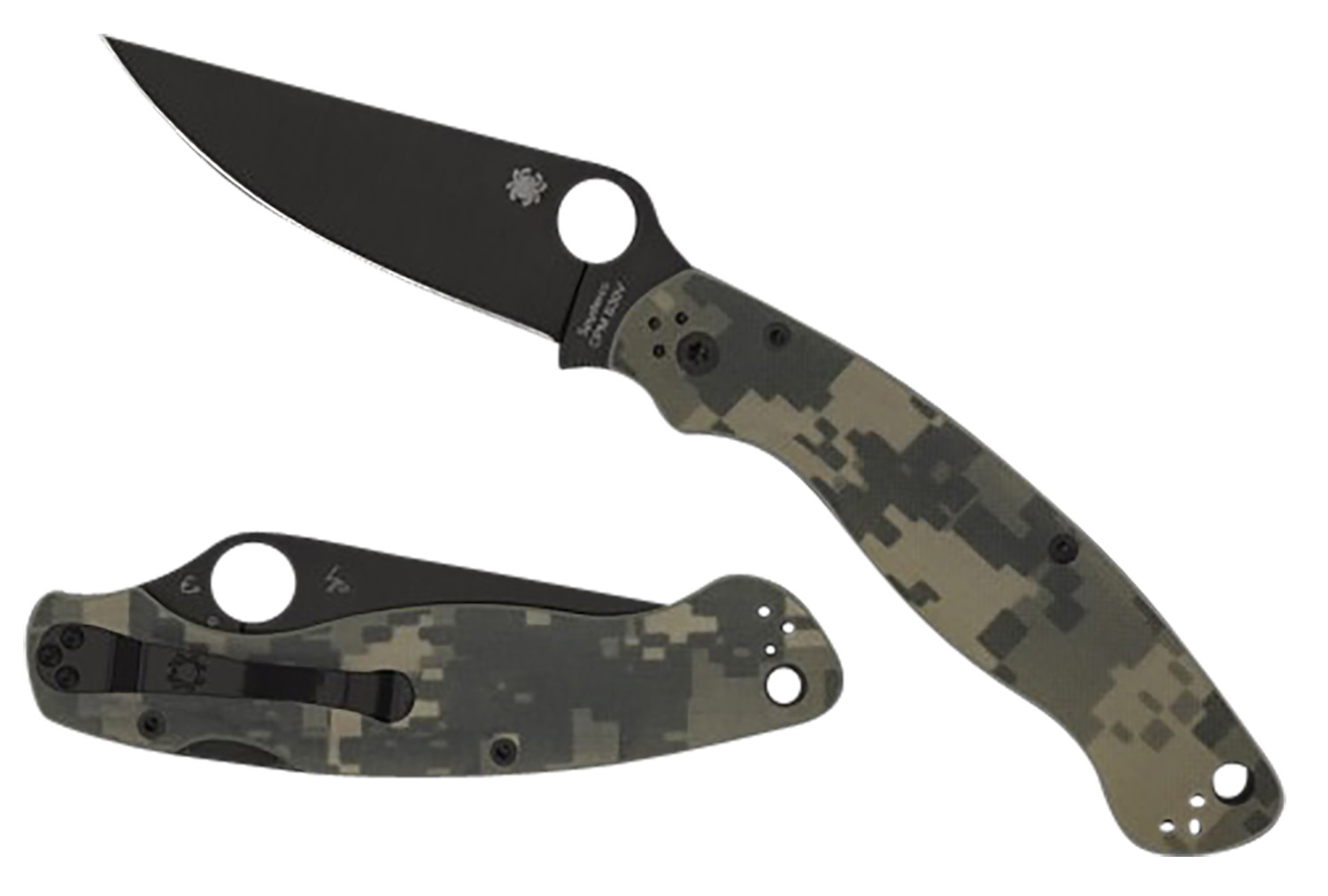 Spyderco Military 2 Folding Knife, 4" CPM S30V