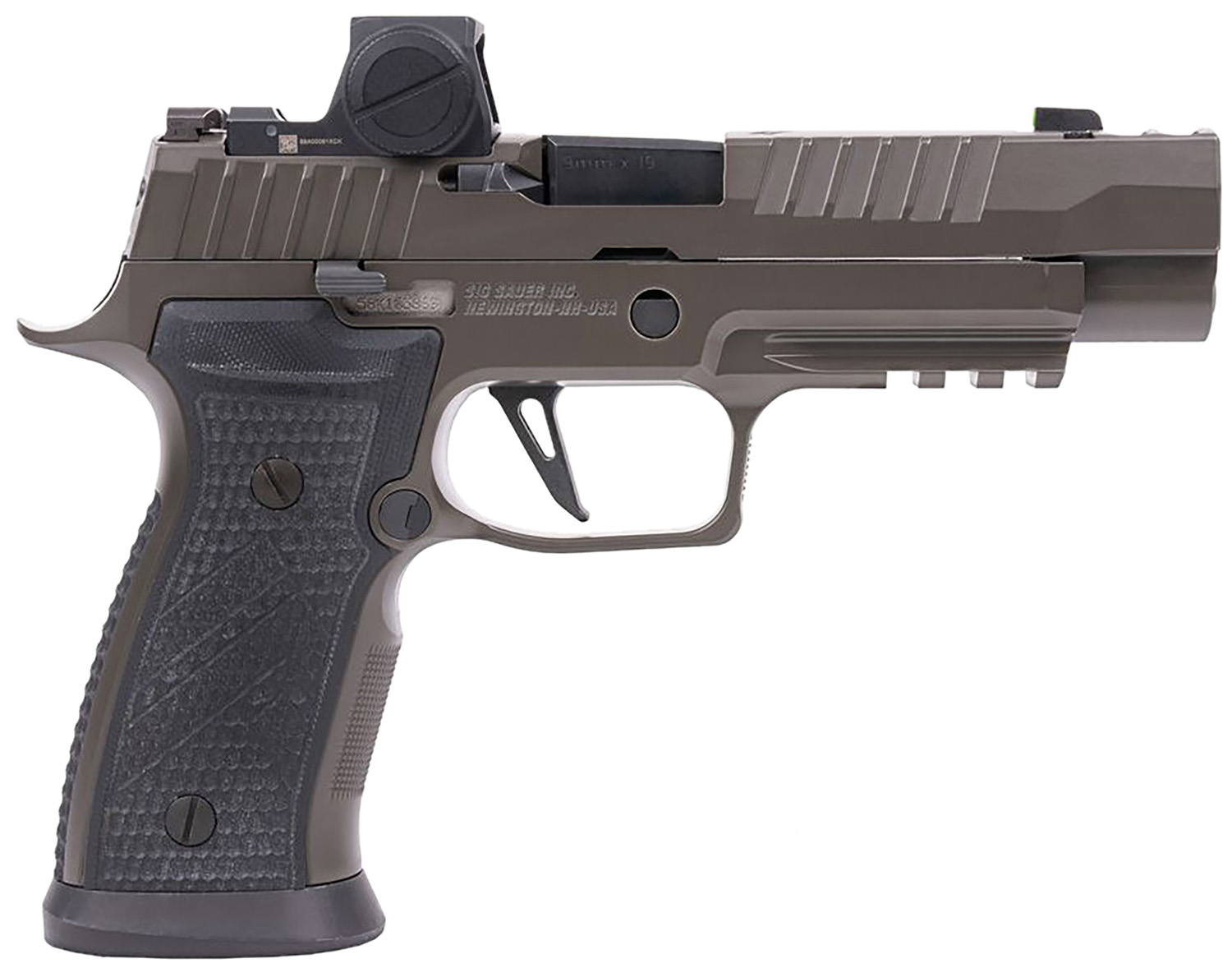 Sig Sauer P320 AXG Legion w/Romeo-X 9mm Pistol, 10+1 3.90"