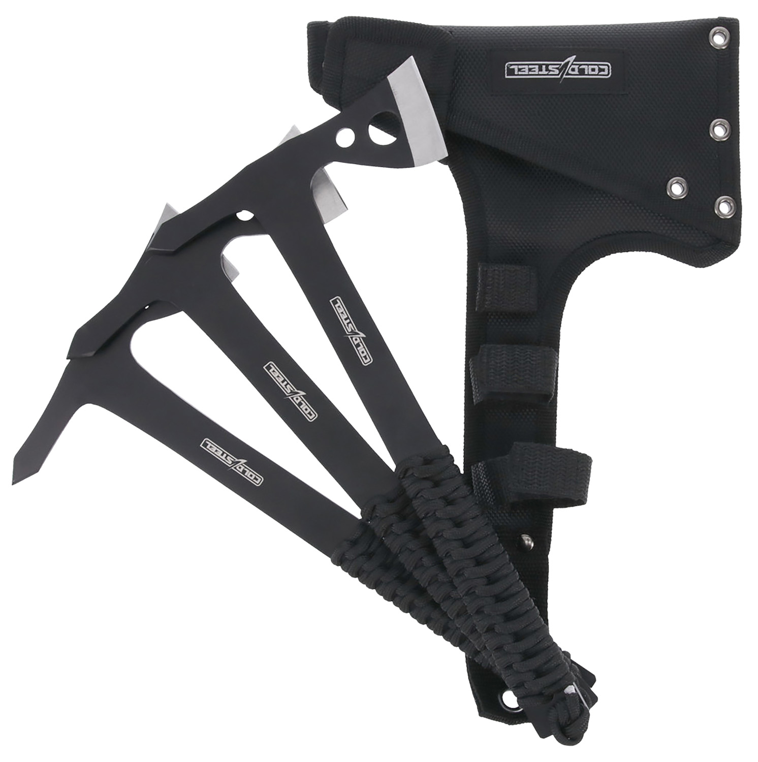 Cold Steel Throwing Axes 1.75" Black Oxide 420 Stainless Steel Blade