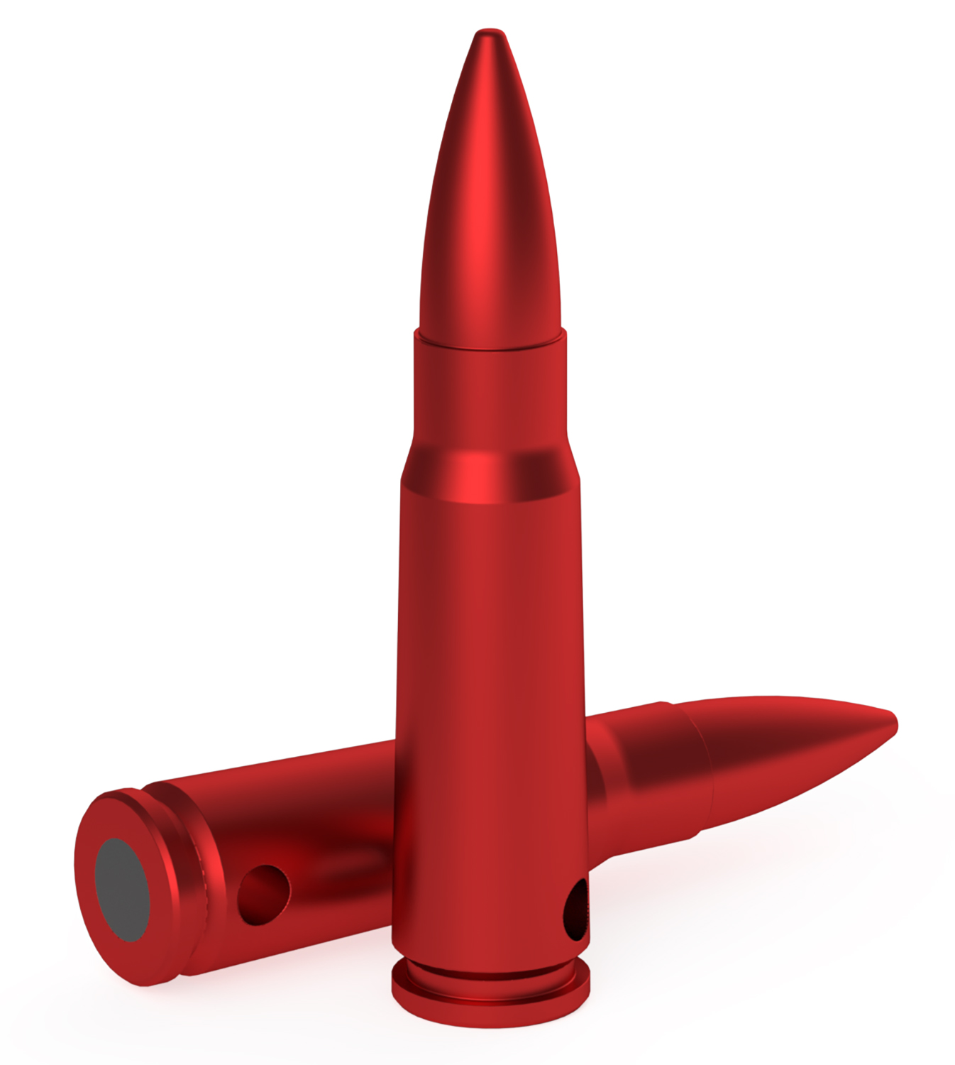Birchwood Casey Duracap Training Rounds 7.62X39 Aluminum 4PK