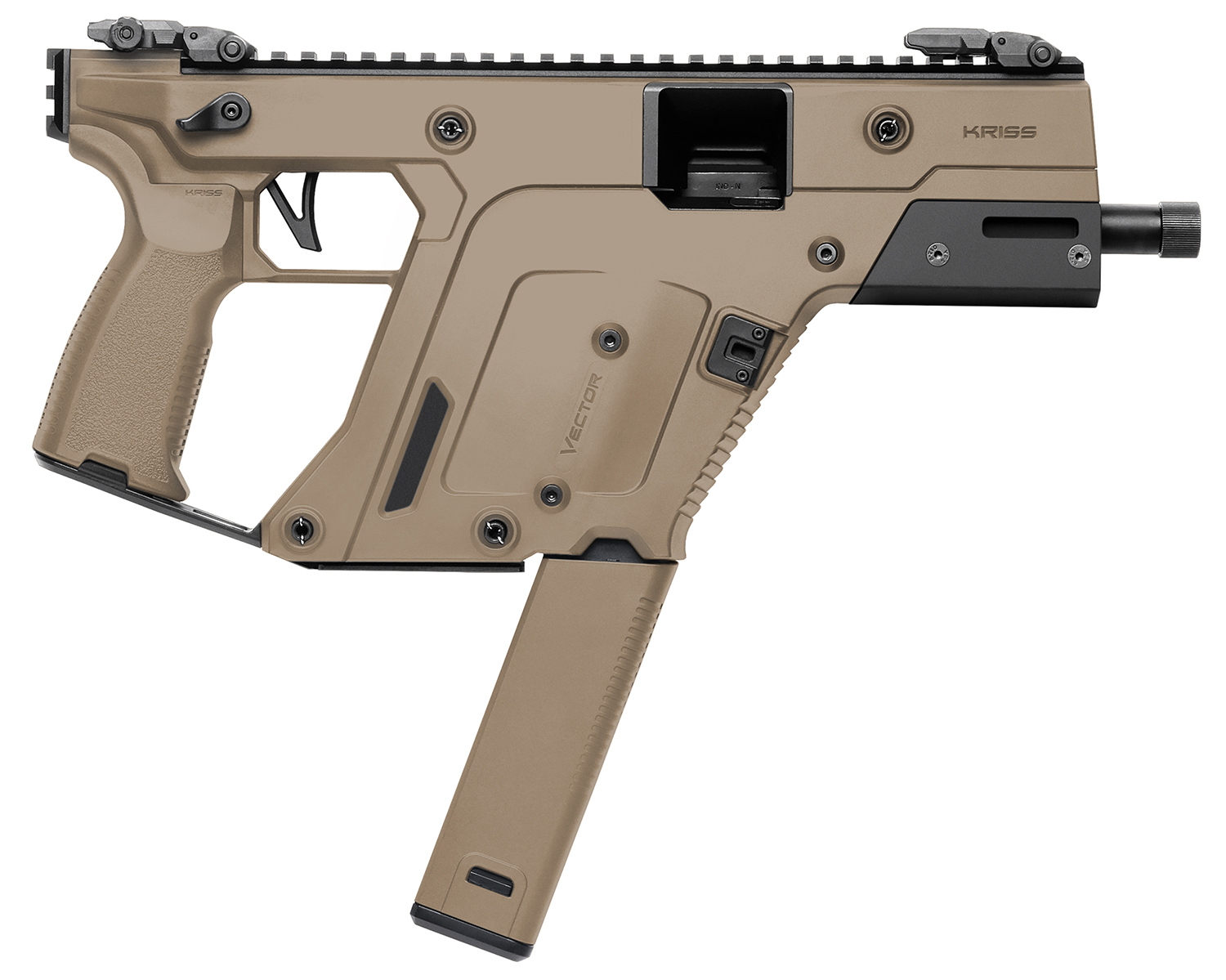 KRISS KV90-3PFD00 VECTOR SDP G3 9MM 5.5 FDE