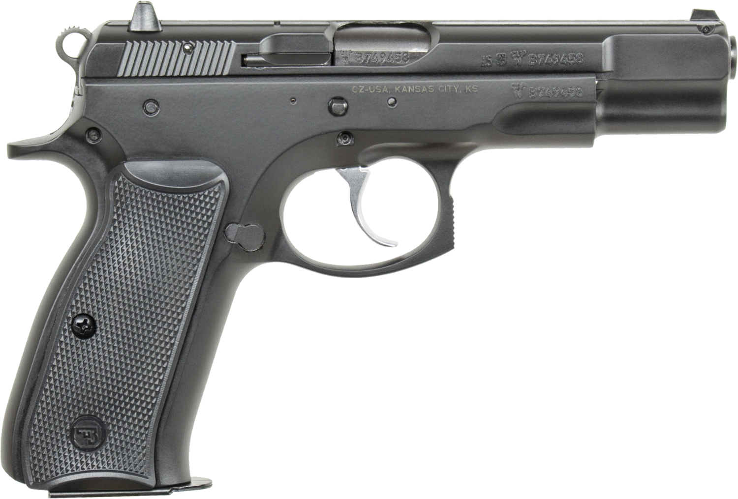 CZ-USA CZ 75 B 9mm Pistol, 10+1 4.60"