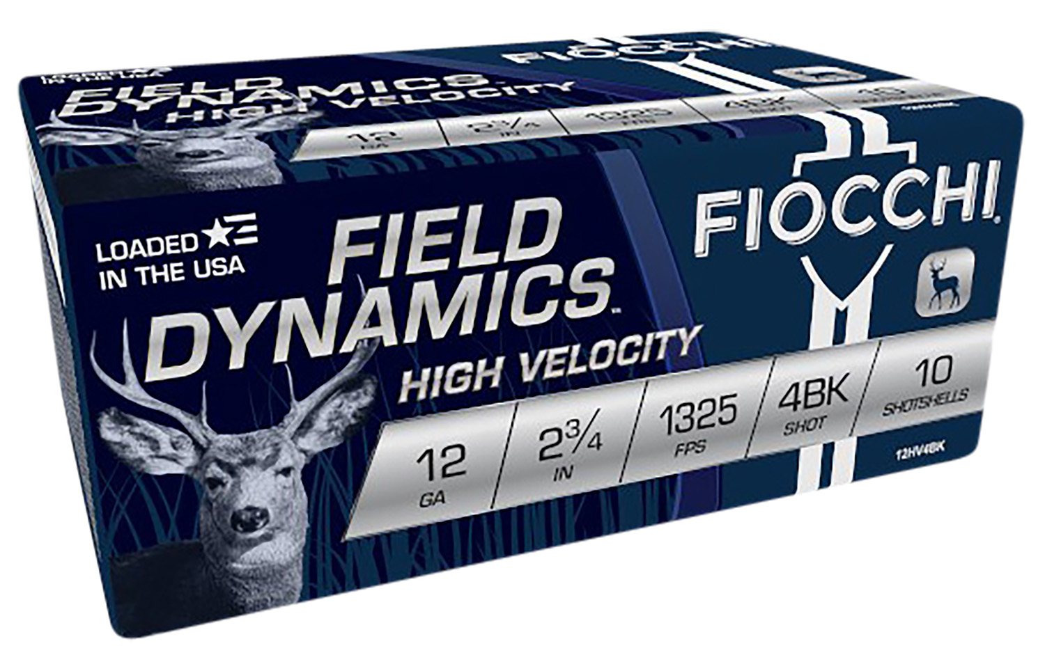 Fiocchi Field Dynamics High Velocity 12 Gauge 2.75", 10-Round Box