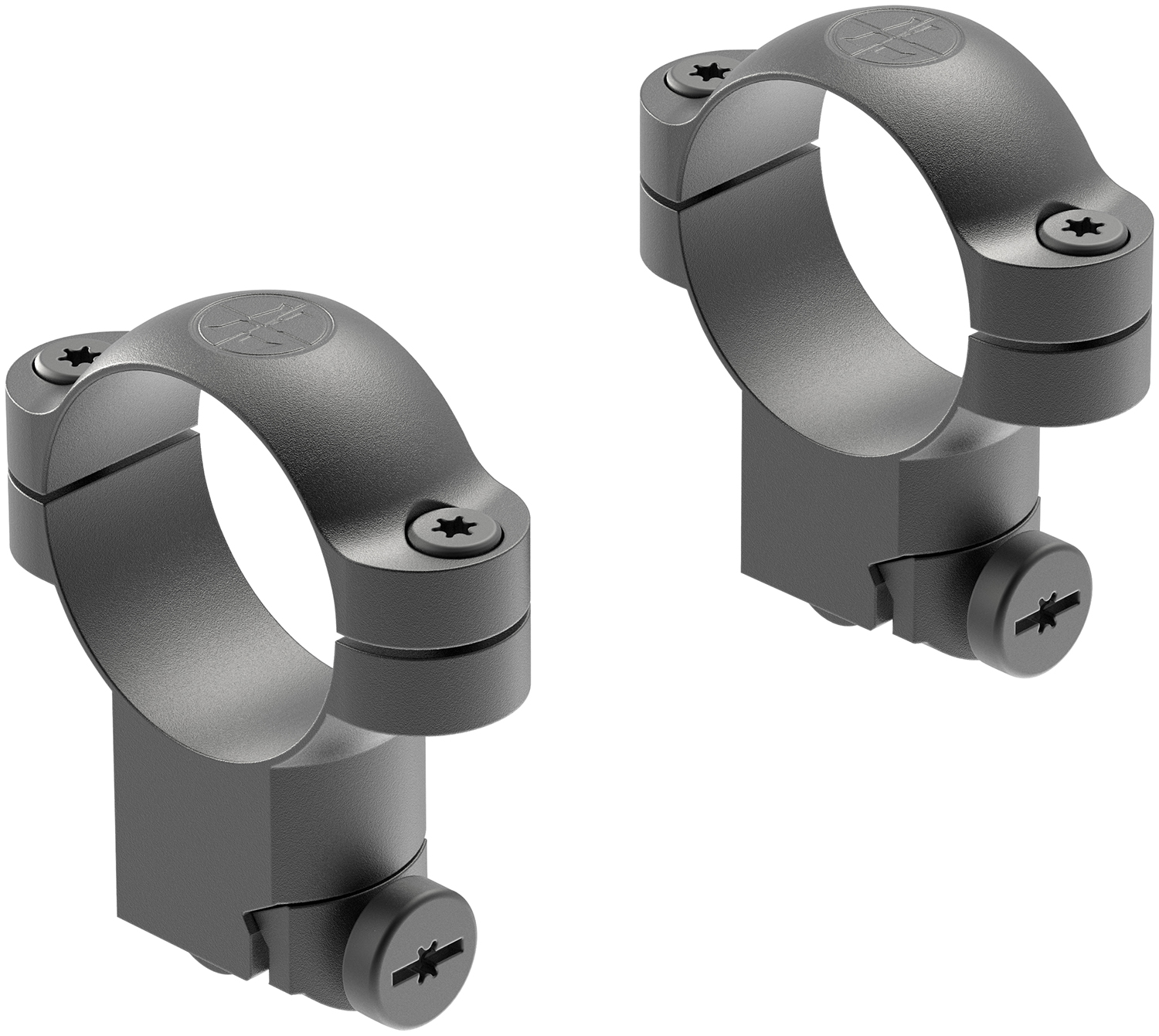 Leupold Ringmounts Matte Black Ruger M77 30mm Super High