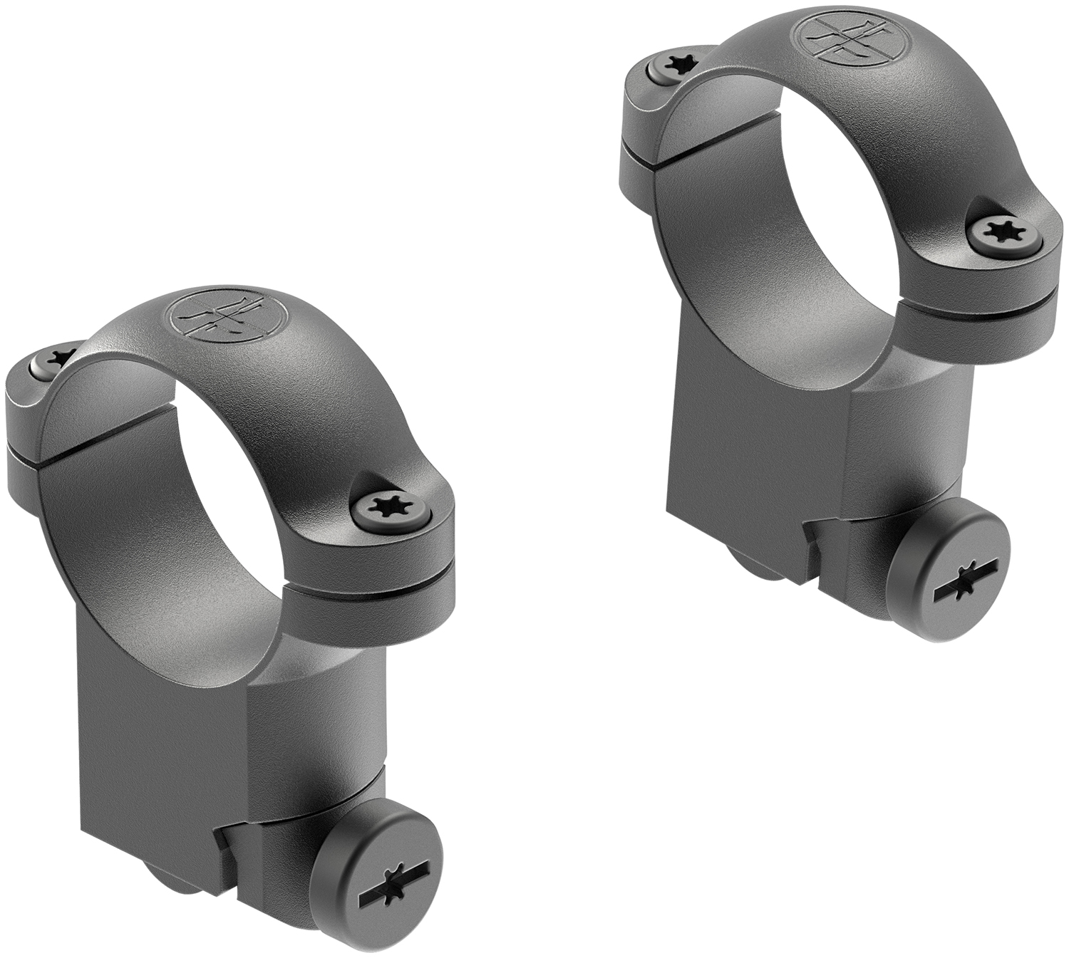 Leupold Ringmounts Matte Black Ruger No.1/77-Round Box 1" High