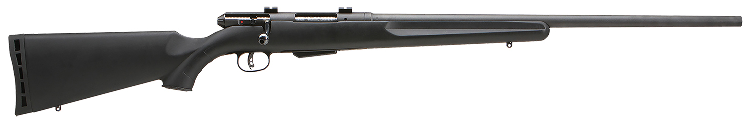 Savage 25 Walking Varminter 222 Rem Matte Black Heavy Barrel, Matte