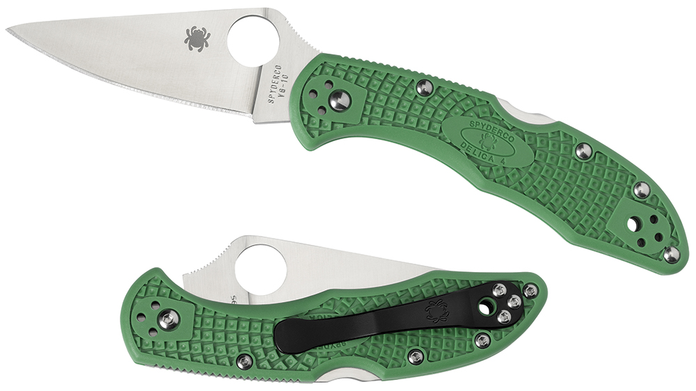 Spyderco Delica 4 Lightweight Folding Knife, 2.88" VG-10