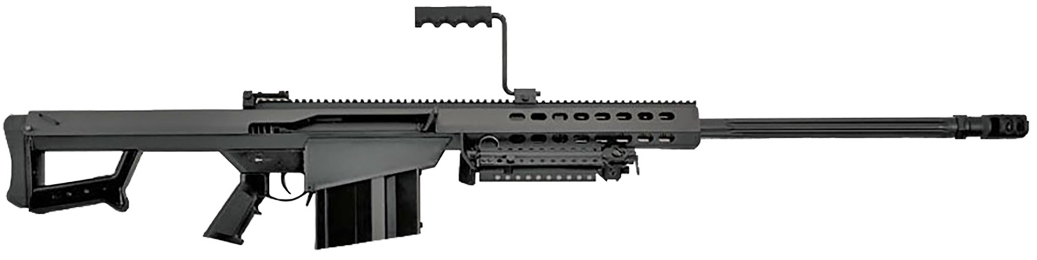 Barrett M82A1 50 BMG Chrome-Lined Fluted Barrel, Black Cerakote Steel