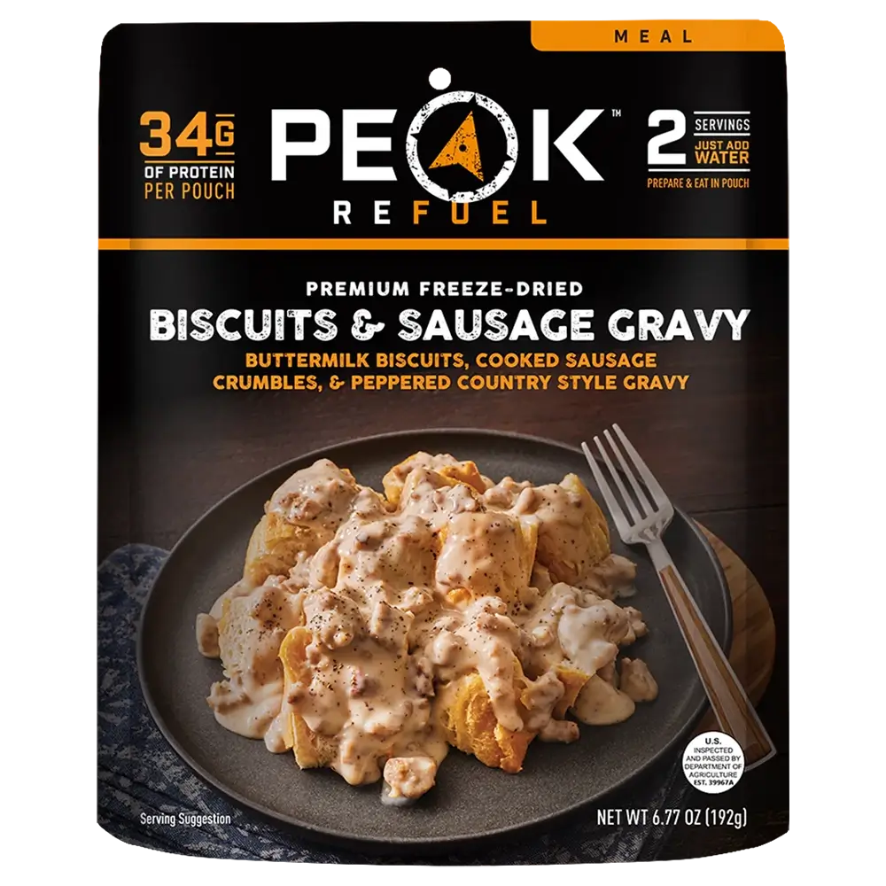 Peak Refuel Biscuits and Gravy