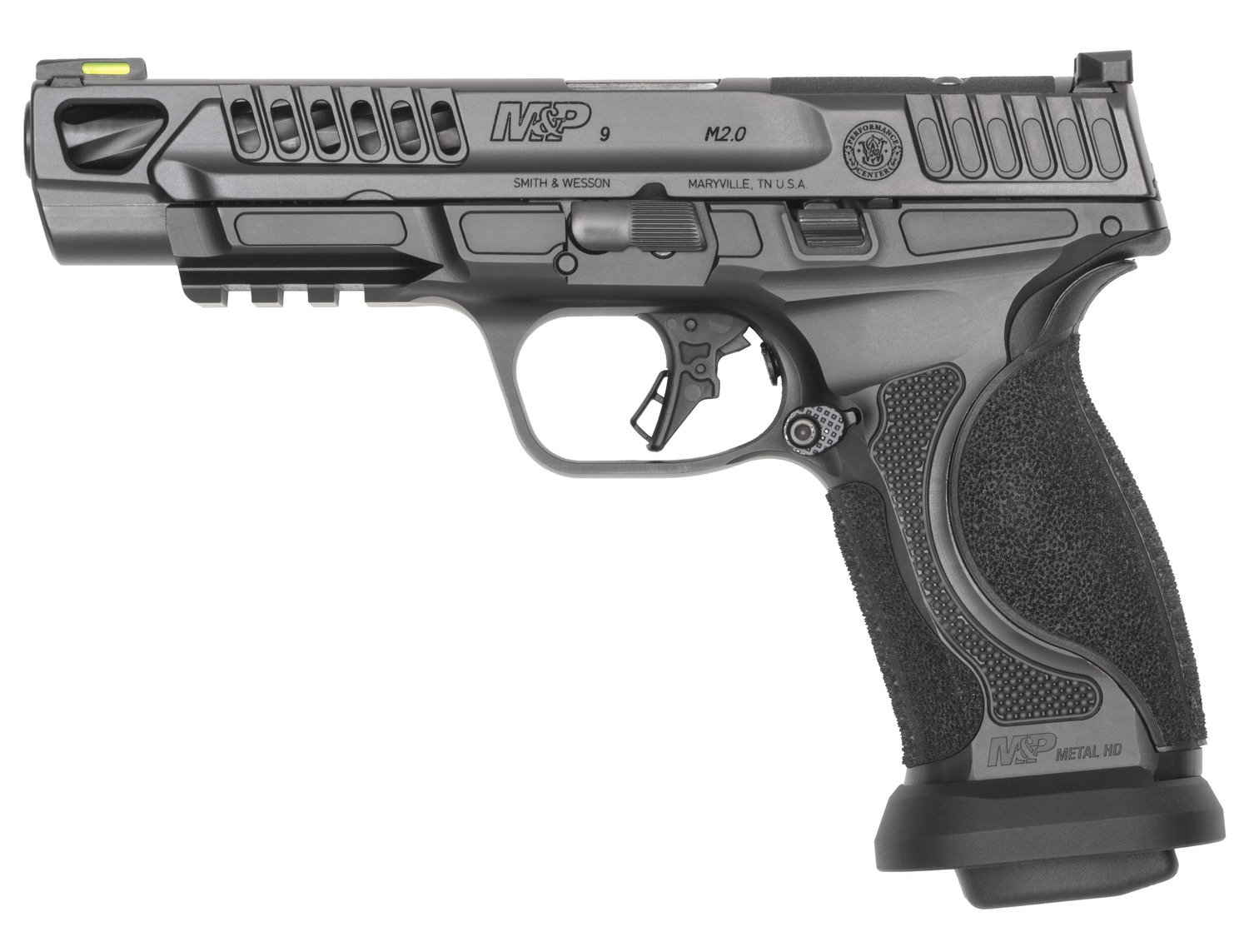 Smith AND Wesson M&P9 M2.0 Comp HD 9MM Pistol, 17+1