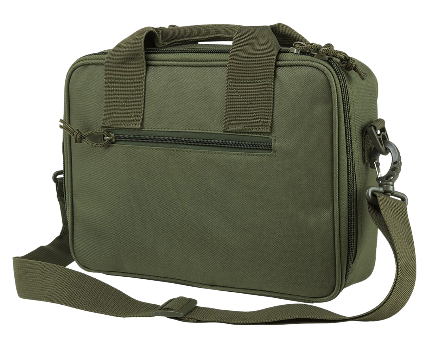NcStar CPDX2971G VISM Double Pistol Range Bag w/Mag Pouches Heavy