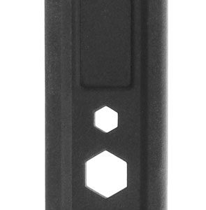 TacFire TL022 Armorer's Combo Wrench Black Steel Rifle AR Platform Steel Handle
