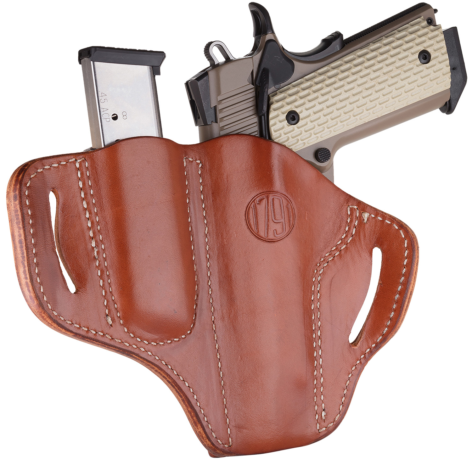 1791 BH1M1 Combo OWB Holster, Brown