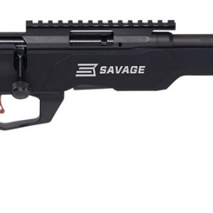 Savage Arms 70248 B Series Precision Full Size 22 LR 10+1 18" Matte Black Heavy Threaded Barrel, Matte Black Picatinny Rail Carbon Steel Receiver, Matte Black MDT ACC Chassis Aluminum Stock, Black Pol