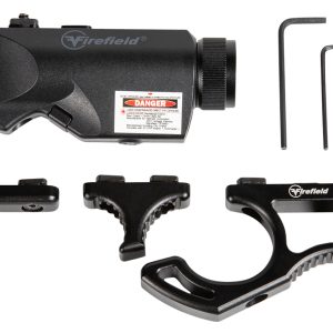 Firefield FF35010K Rival XL Foregrip Flashlight Red Laser Combo Kit Matte Black 75/150 Lumens White LED Light