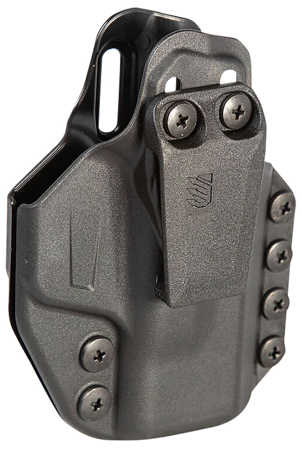 Blackhawk 416068BK Stache IWB Size 68 Black Polymer Belt Clip Compatible w/Glock 43/43X Springfield Hellcat Ambidextrous