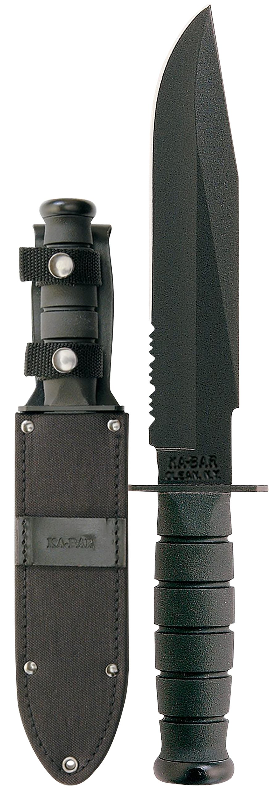 Ka-Bar Fighter Fixed Blade Knife, 8" 1095