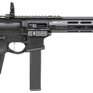 Springfield Armory STV91609B SAINT Victor 9mm Luger 16" 32+1, Black, B5 Systems Bravo Stock & Type 23 Grip, Flip-Up Sights, Blast Diverter