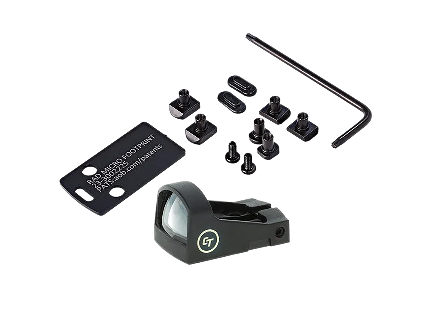 Crimson Trace CTS-1520 Combo Kit Limited Edition Matte Black Red Dot