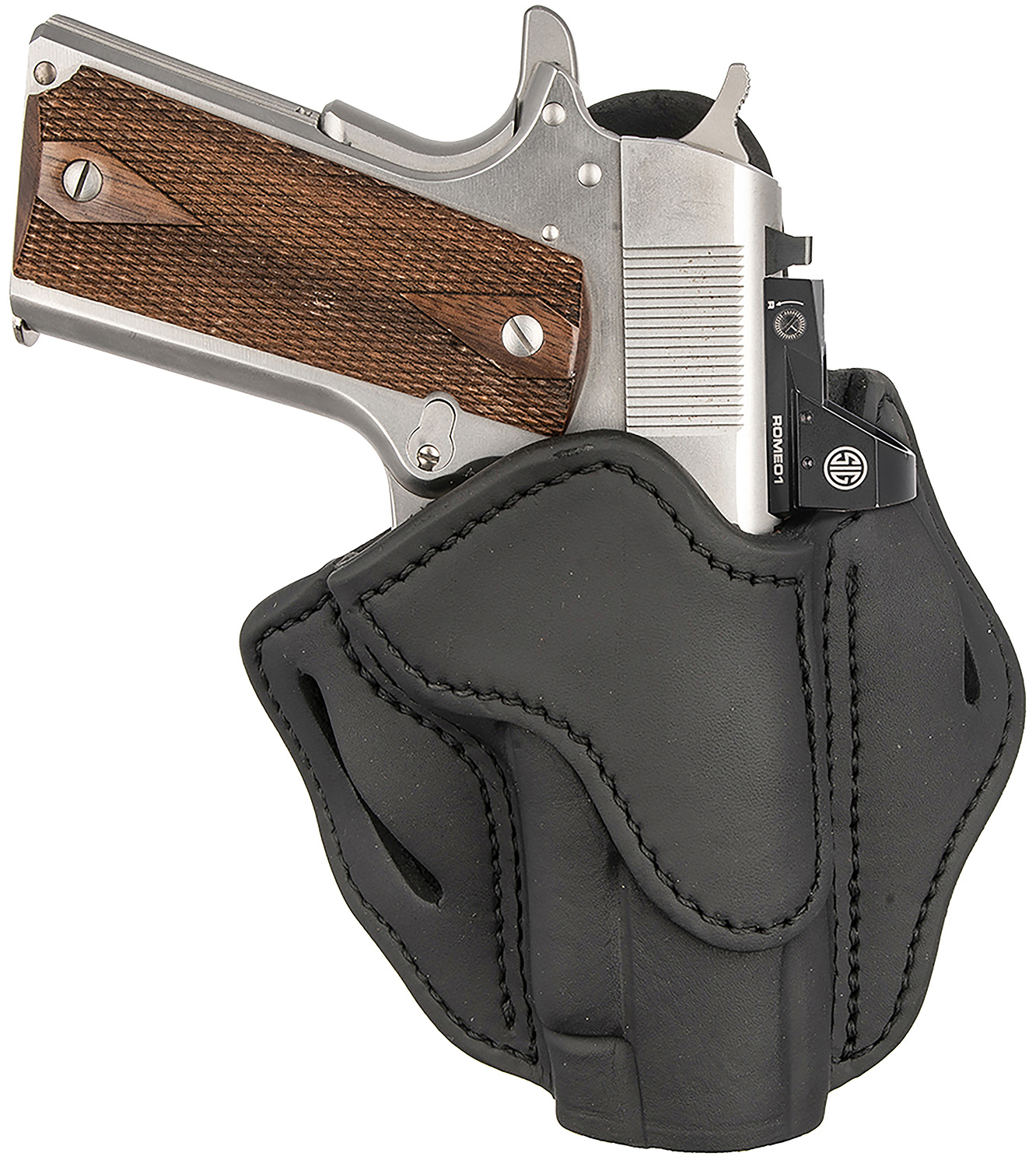 1791 BH1 Optic Ready OWB Holster, RH Stealth Black