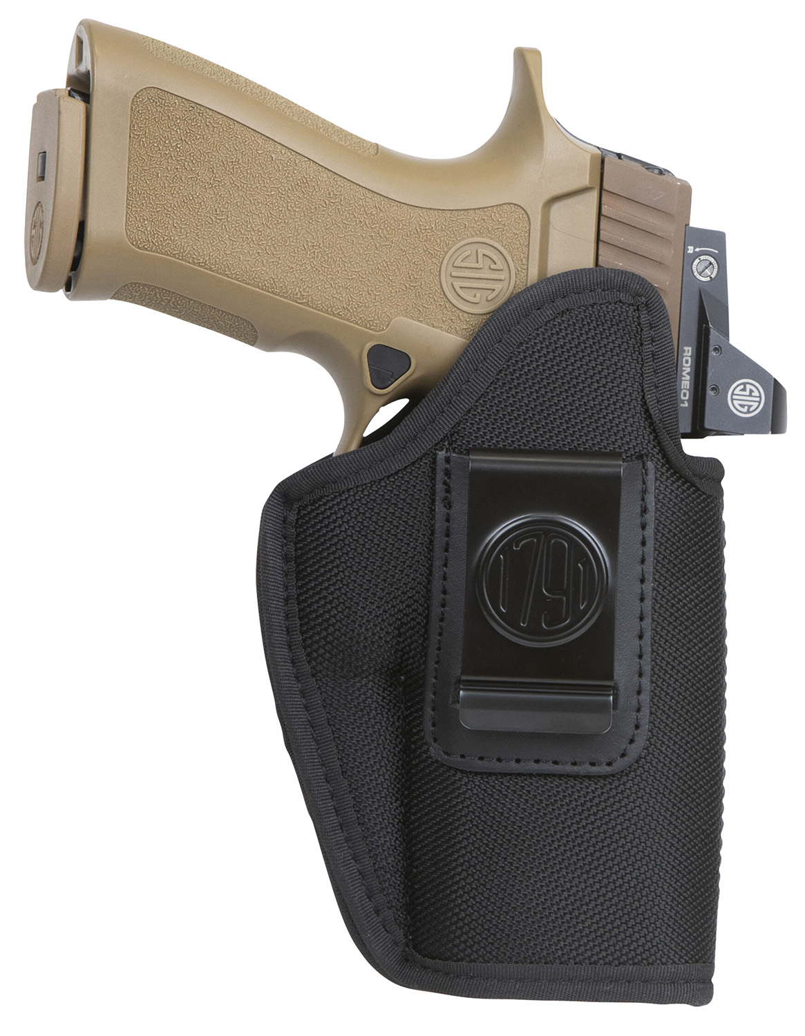 1791 Premium Nylon IWB Holster, LH Black