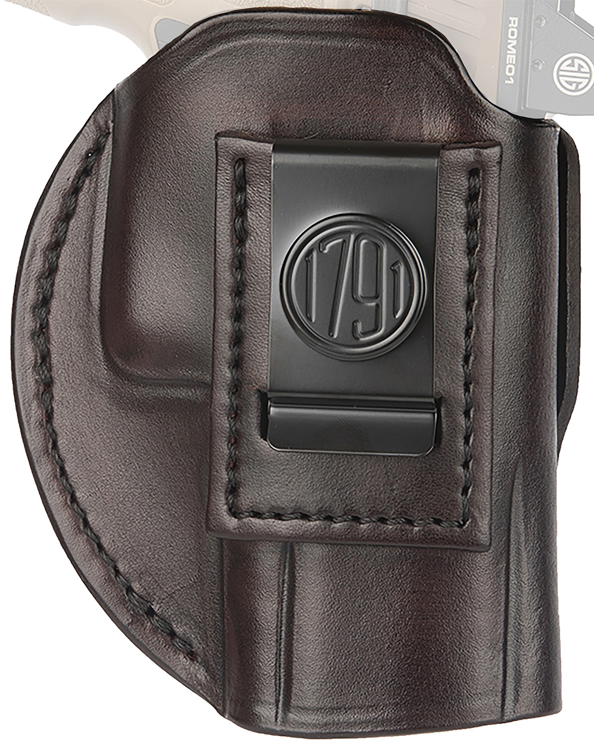 1791 4-Way IWB/OWB Holster for Glock 21/Sig P225, RH Brown