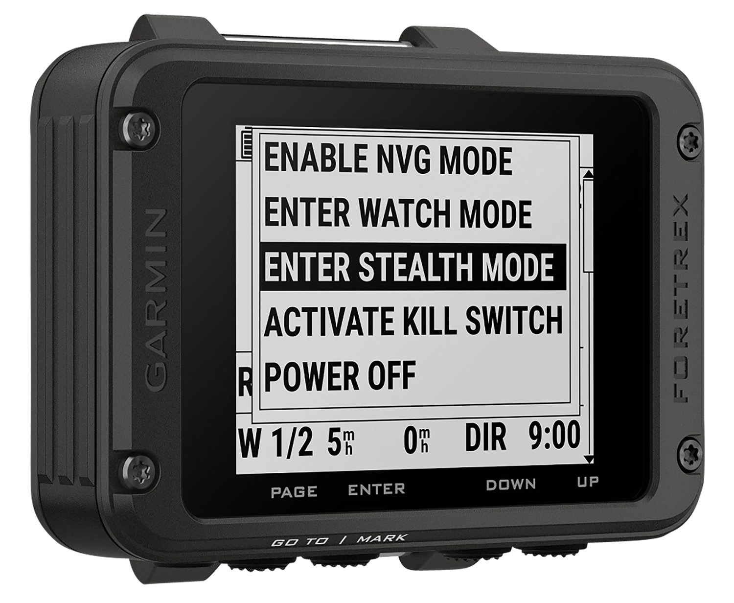 Garmin 0100275900 Fortex 801 GPS Navigation Black Monochrome MIP Display