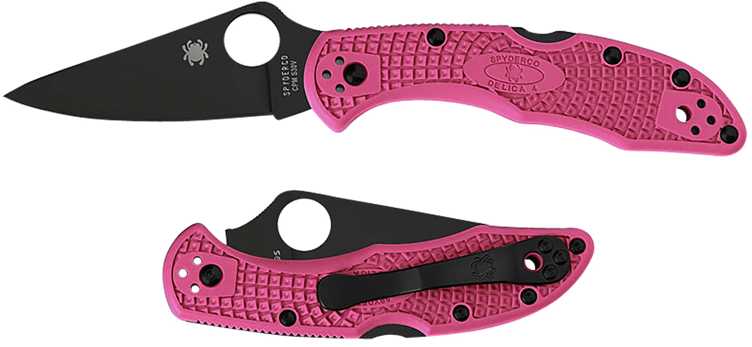 Spyderco Delica 4 Lightweight Folding Knife, 2.90" CPM S30V