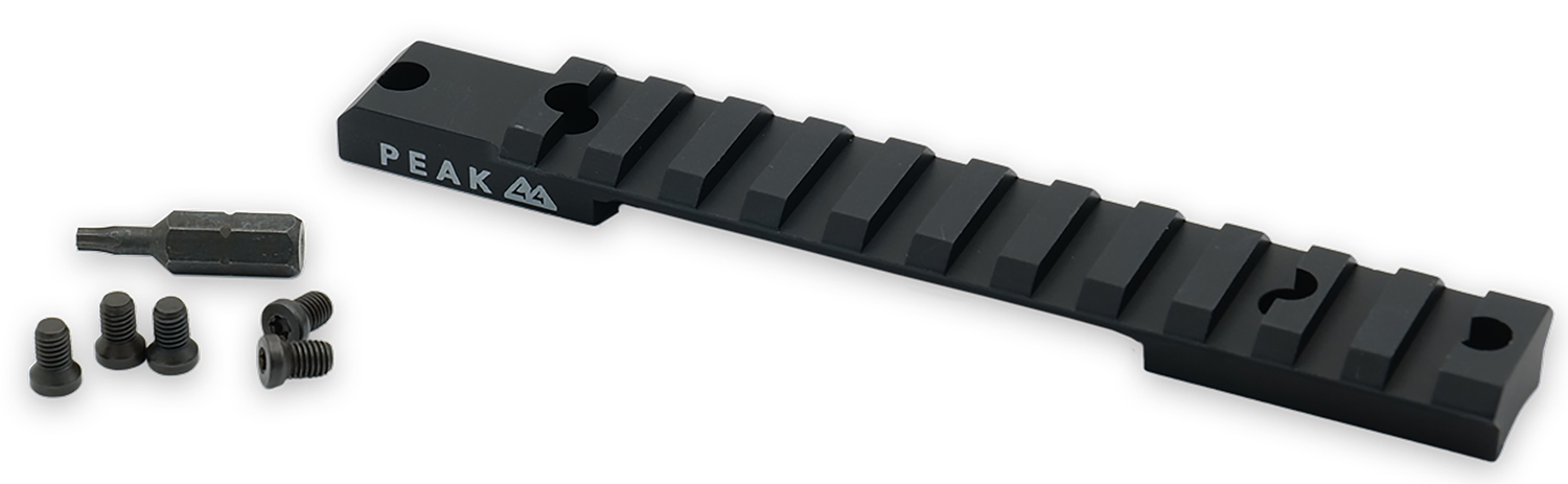 Weatherby Picatinny Rail, Matte Black