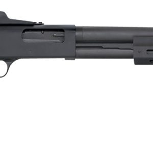 Mossberg 50674 590 12 Gauge Pump 3" 8+1 20" Matte Blued Steel Barrel, Matte Blued Drilled & Tapped Receiver, M-LOK Handguards, Black Fixed Synthetic Stock
