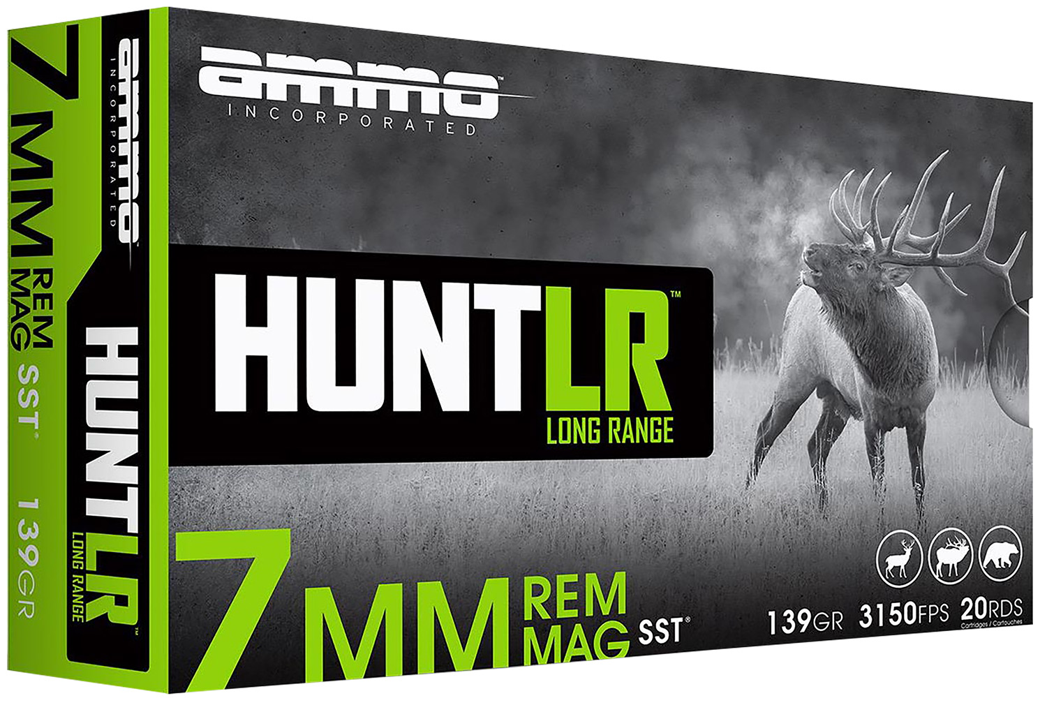 Inc Hunt Long Range 7mm 139gr SST, 20-Round Box