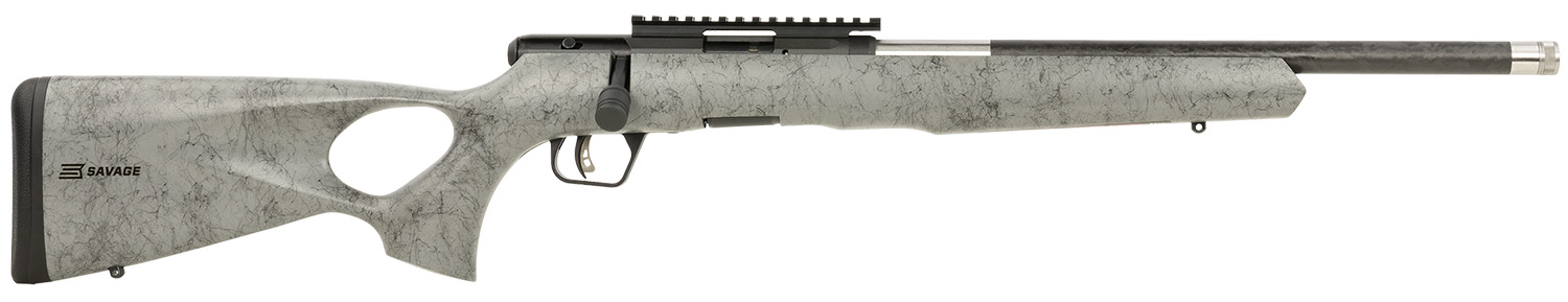 Savage B Series TimberLite 22 WMR Rifle, 10+1 18"