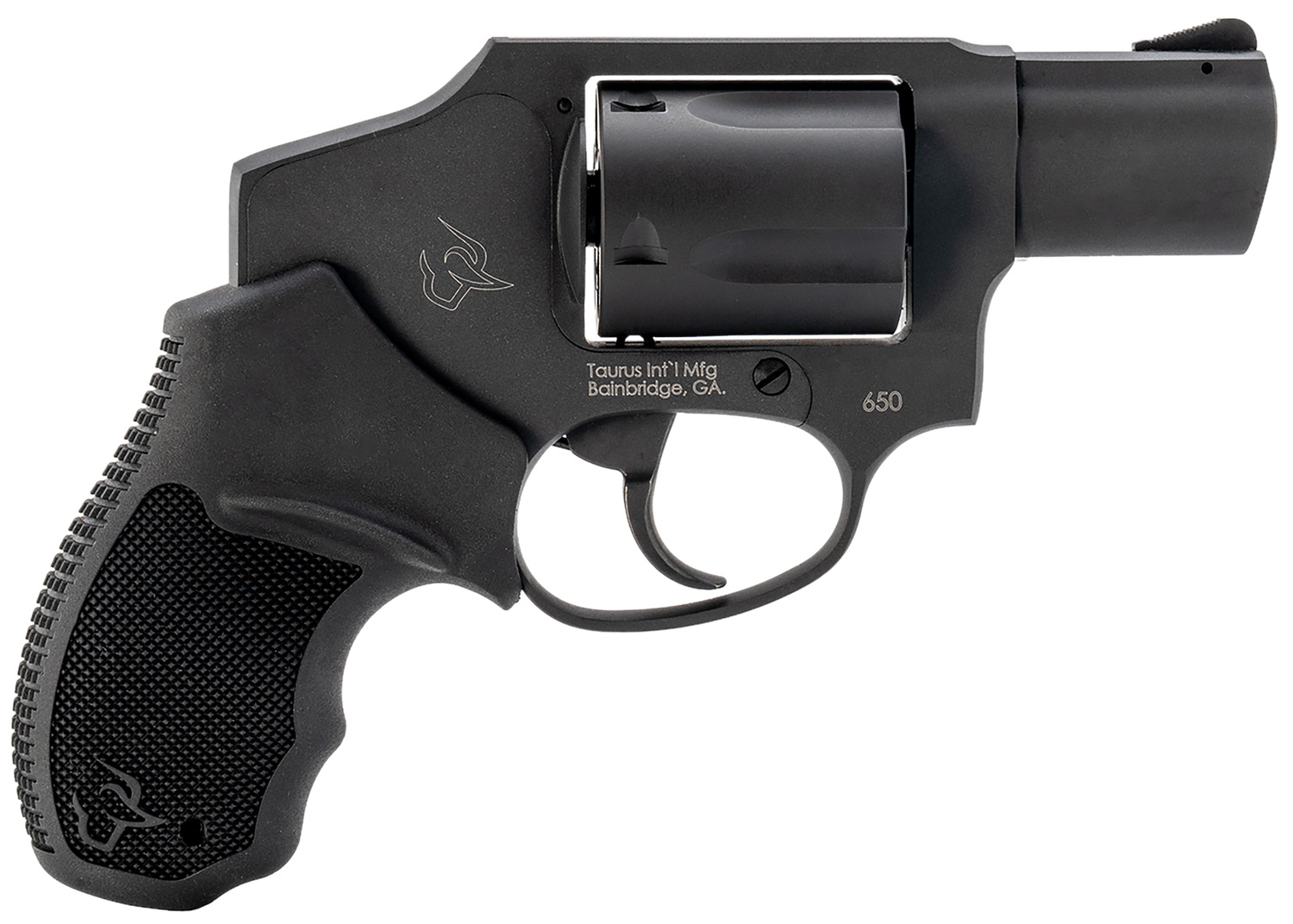 Taurus 2-650121 650 Small 357 Mag/38 Special +P 5 Shot 2" Matte Black