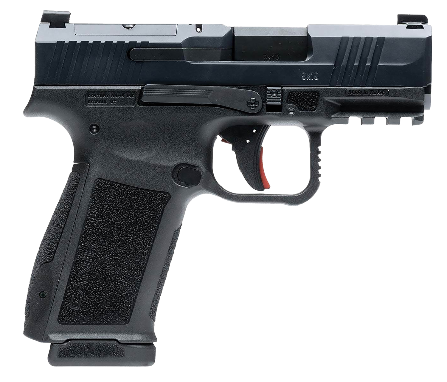 Century Arms Mete MC9L Sub 9mm Pistol, 17+1 3.18"