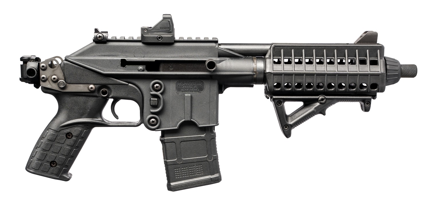 Kel-Tec PLR16BLKD PLR16 Defender w/ Brace 223 Rem/5.56 NATO 10+1 9.20"
