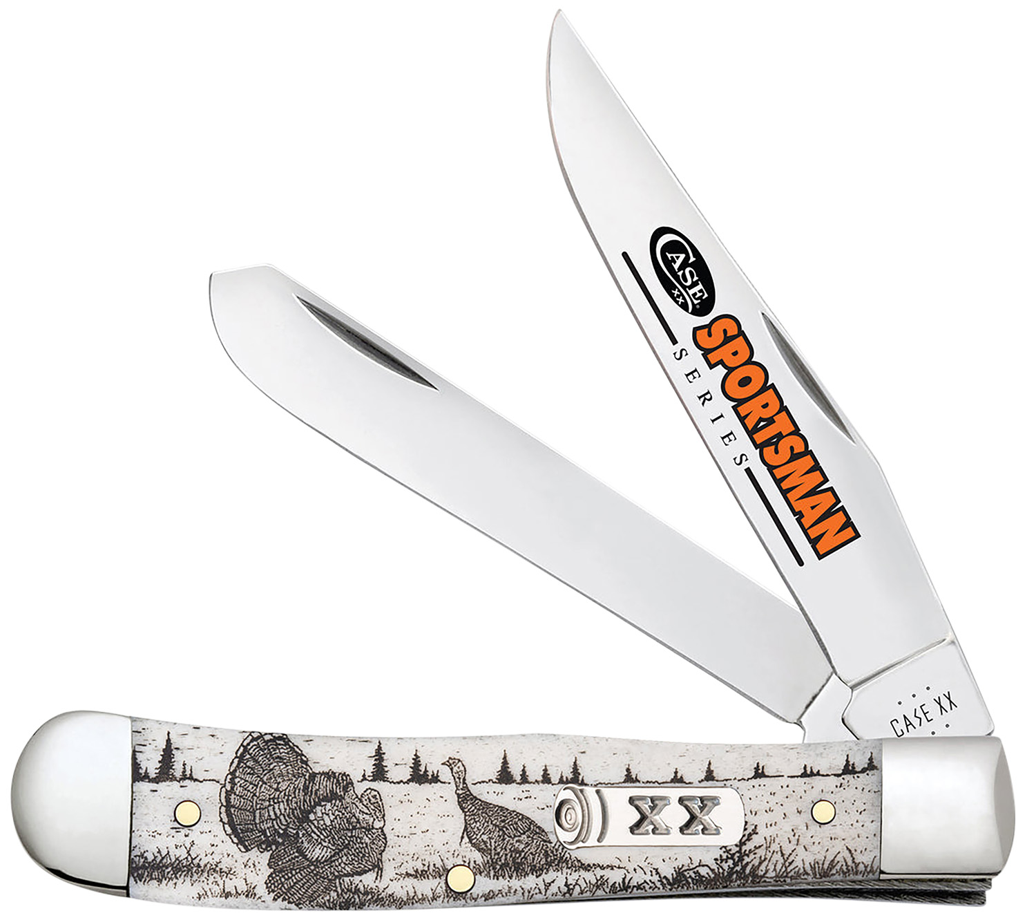 Case Trapper Sportsman Folding Knife, Tru-Sharp