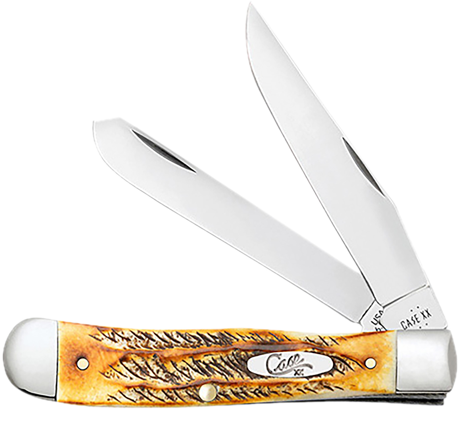 Case Trapper Folding Knife, 3.25" Tru-Sharp