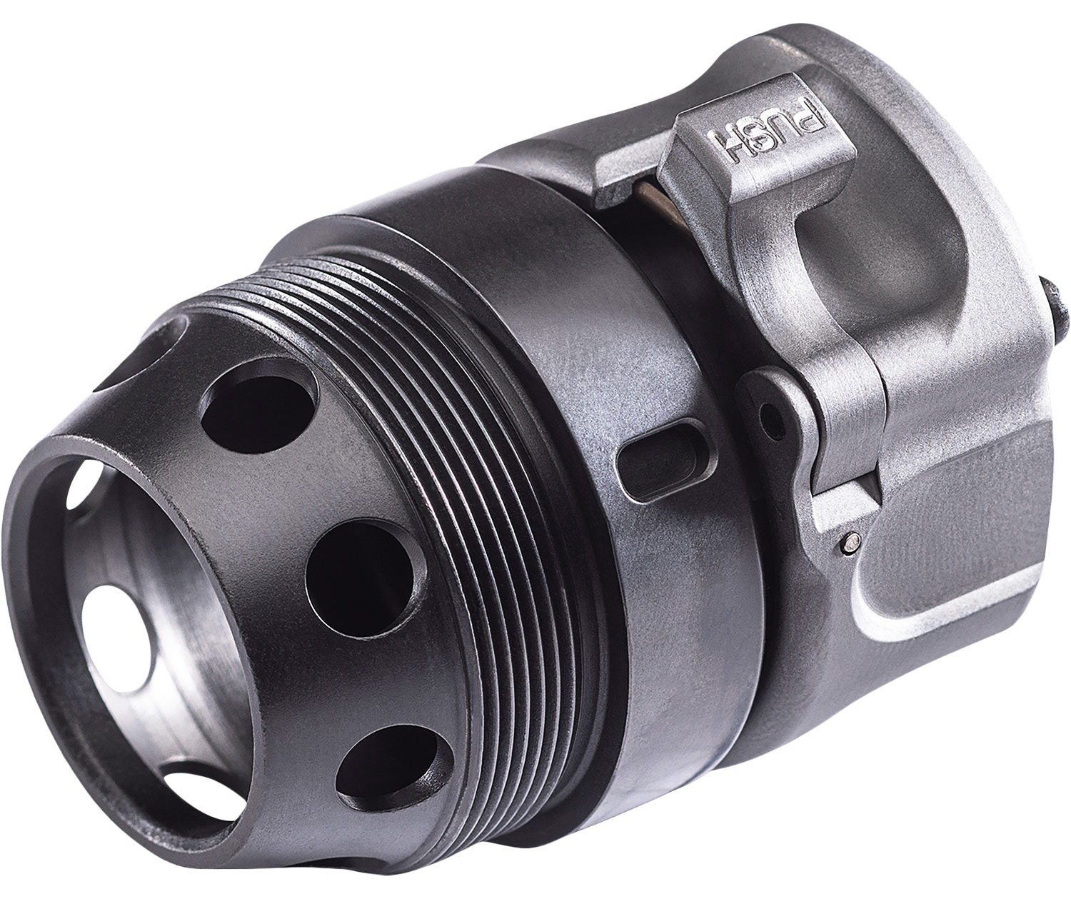 SureFire 5.56mm 1 3/8"x24 Heat Treated 17-4 Stainless Steel Nitride